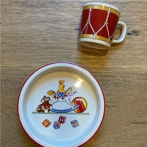 Tiffany & Co. Vintage Mug and Plate Set